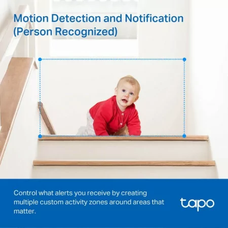 TP-Link Tapo TC71 Wi-Fi Security Camera - Panoramic (Pan/Tilt) - 2K