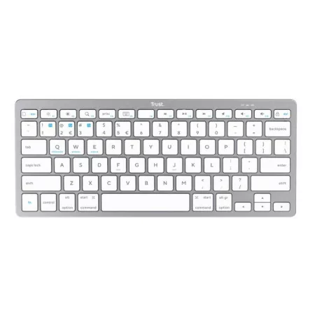 Teclado Bluetooth Trust - Ultrafino - Prata - TECTRU24907|Trust|8713439249071