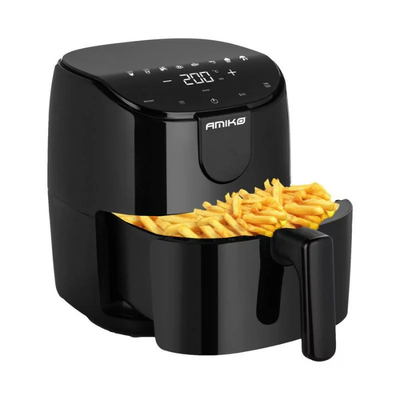 Amiko A50 Hot Air Fryer - 4 Litros - Multifunções - 1500W|Amiko Home|5999883027691 Amiko A50 Hot Air Fryer - 4 Litros - Multifunções - 1500W|Amiko Home|5999883027691