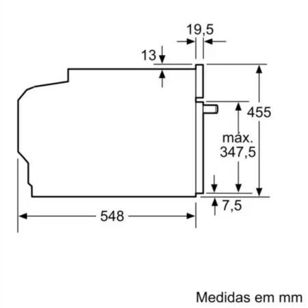 Forno Elétrico Bosch - Série 8 - 45L - Branco - CMG633BW1|Bosch|4242002807416