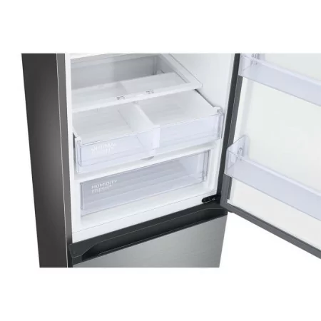 Samsung Combined Refrigerator - (BESPOKE - 390L - No Frost - Wi-Fi - Stainless Steel) - RB38C6B3DS9/EF