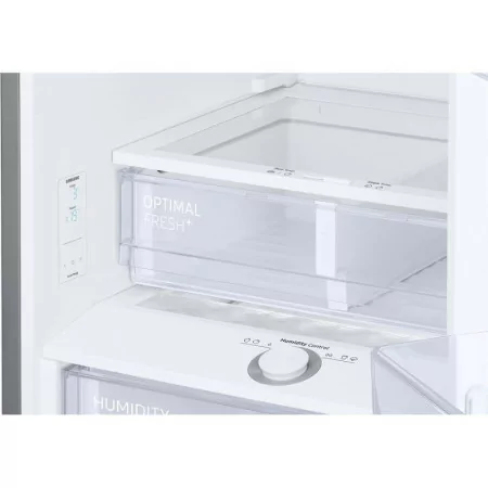 Samsung Combined Refrigerator - (BESPOKE - 390L - No Frost - Wi-Fi - Stainless Steel) - RB38C6B3DS9/EF