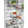 AEG Combined Refrigerator - 367L - No Frost - Class E - Stainless Steel - RCB636E5MX