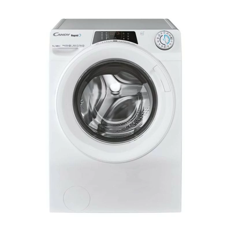 Máquina de Lavar Roupa Candy - 9Kg - 1400RPM - Wi-Fi - Classe A - Branca - RO1496DWMT/1-S Máquina de Lavar Roupa Candy - 9Kg - 1400RPM - Wi-Fi - Classe A - Branca - RO1496DWMT/1-S