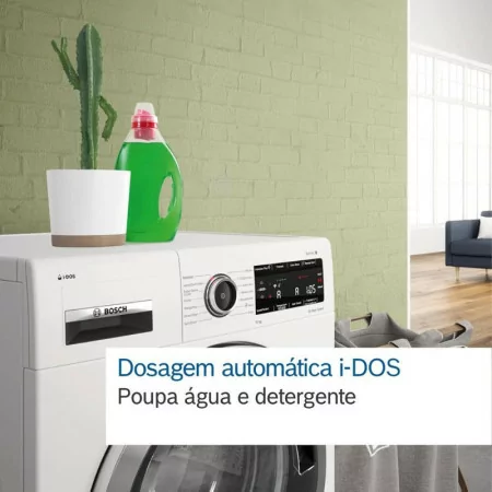 BOSCH Washing Machine - Series 8 - 10Kg - 1400RPM - White - WGB25400ES
