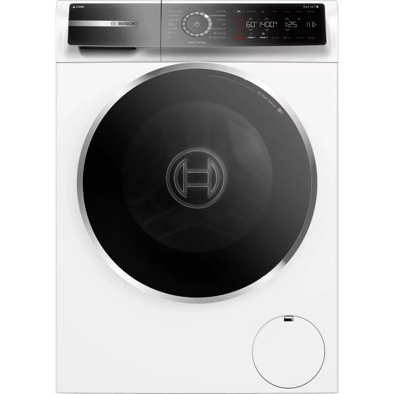 BOSCH Washing Machine - Series 8 - 10Kg - 1400RPM - White - WGB25400ES