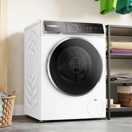 BOSCH Washing Machine - Series 8 - 10Kg - 1400RPM - White - WGB25400ES