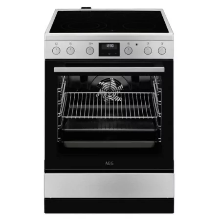 Fogão c/ Placa Vitrocerâmica AEG - 10300W - 73L - 4 Zonas - Classe A - Inox - CCB6642BBM|Aeg|7332543762965