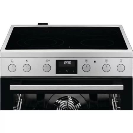 Fogão c/ Placa Vitrocerâmica AEG - 10300W - 73L - 4 Zonas - Classe A - Inox - CCB6642BBM|Aeg|7332543762965