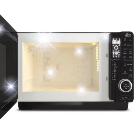 Whirlpool MWF 421 BL Microwave - (25L - Auto Clean - Quartz Grill - JetStart)
