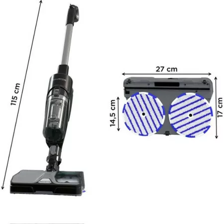Rowenta X-Combo Multifunction Upright Vacuum Cleaner - Washes and Vacuums - GZ3039WO