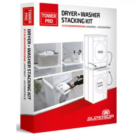 Tower PRO - Suporte p/ Empilhar Máquinas de Lavar e Secar|Superior Electronics|8054242081145