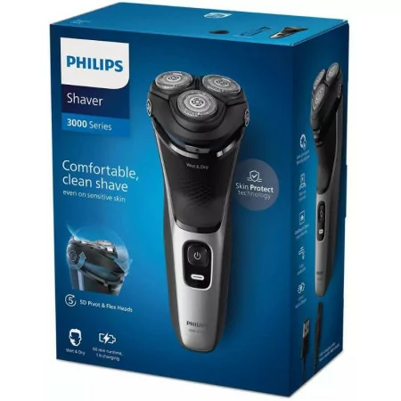 Máquina de Barbear Philips - Húmido/Seco - Shaver Series 3000 - S3143/00|Philips|8720689018531