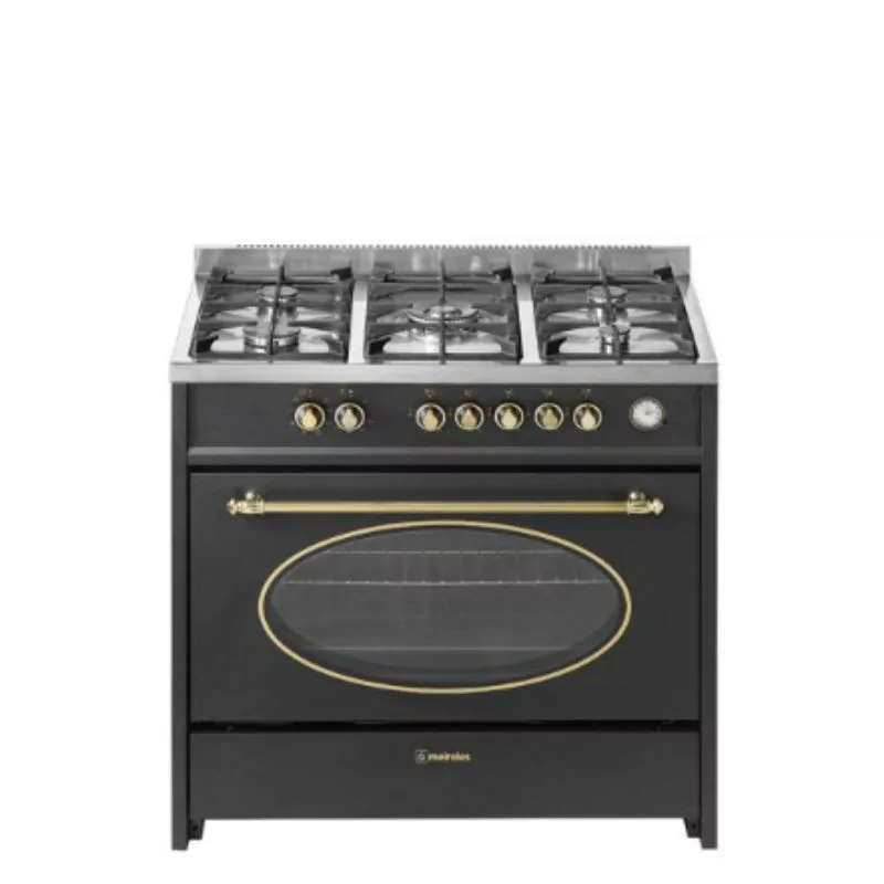 Meireles Monza Stove - 5 Burners - 120L - E 914 BL