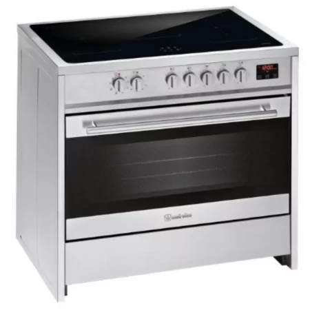 Meireles Electric Stove - 121L - 5 Zones - E913x - Stainless Steel