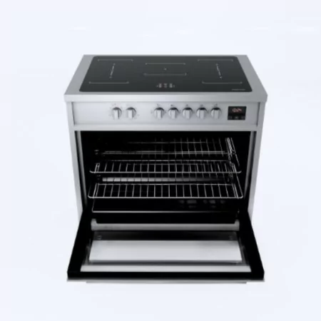 Meireles Electric Stove - 121L - 5 Zones - E913x - Stainless Steel