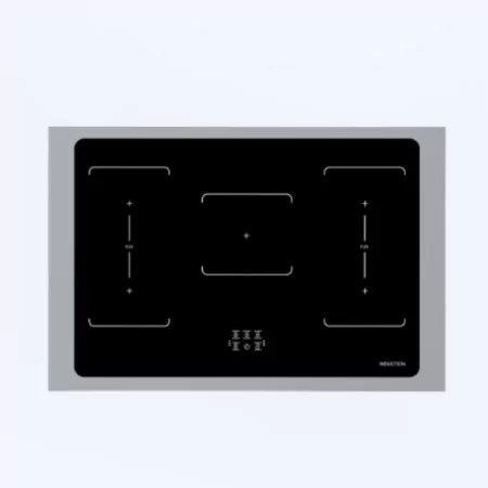 Meireles Electric Stove - 121L - 5 Zones - E913x - Stainless Steel