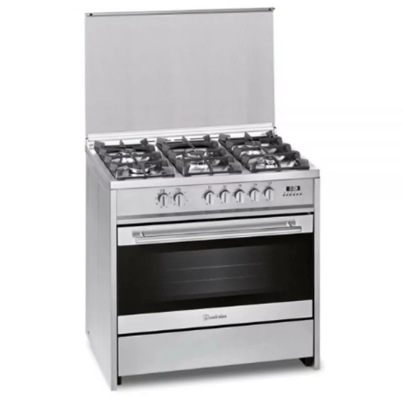 Meireles Stove - 121L - Electric Oven - 5 Burners - E 910 X - Stainless Steel