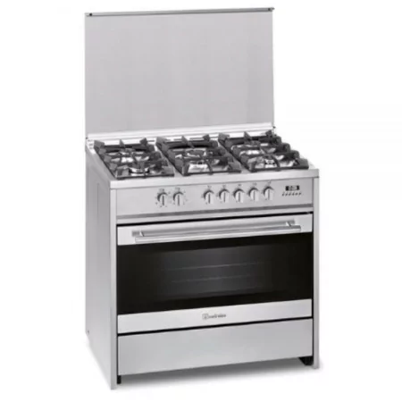 Meireles Stove - 121L - Electric Oven - 5 Burners - E 910 X - Stainless Steel