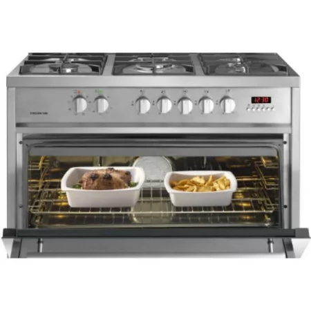 Meireles Stove - 121L - Electric Oven - 5 Burners - E 910 X - Stainless Steel