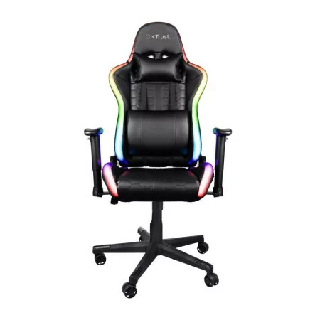 Cadeira Trust Gaming - RGB - Ajustável - Preta - GXT 716 RIZZA||8713439238457