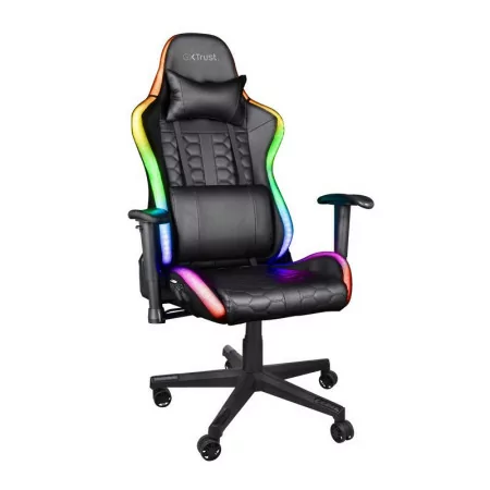 Trust Gaming Chair - RGB - Adjustable - Black - GXT 716 RIZZA