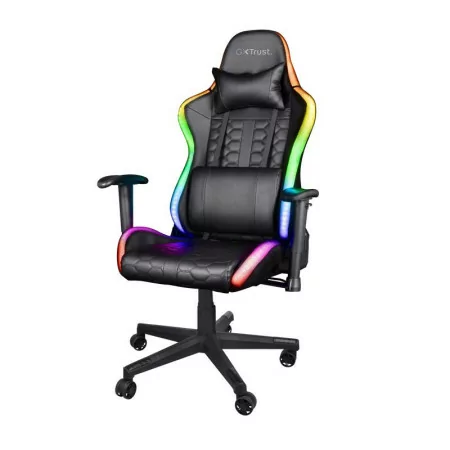Cadeira Trust Gaming - RGB - Ajustável - Preta - GXT 716 RIZZA||8713439238457