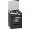 Fogão Meireles Monza - 55L - E 610 Bl - Preto + Inox|Meireles|5604409143297 Fogão Meireles Monza - 55L - E 610 Bl - Preto + Inox|Meireles|5604409143297