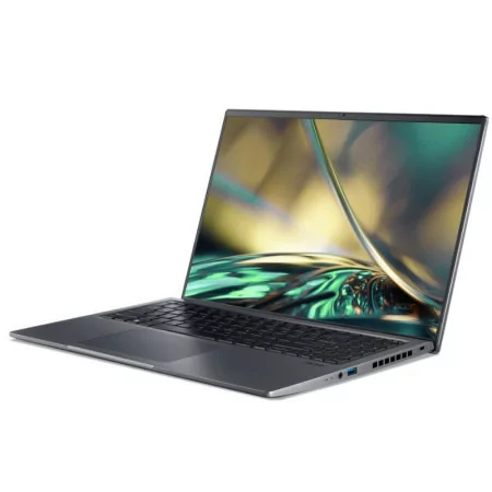 Notebook Acer - 16" Full HD IPS - i5-1240P - 512GB/8GB SSD - Endless OS - Gris - SFX16-52G-56VT
