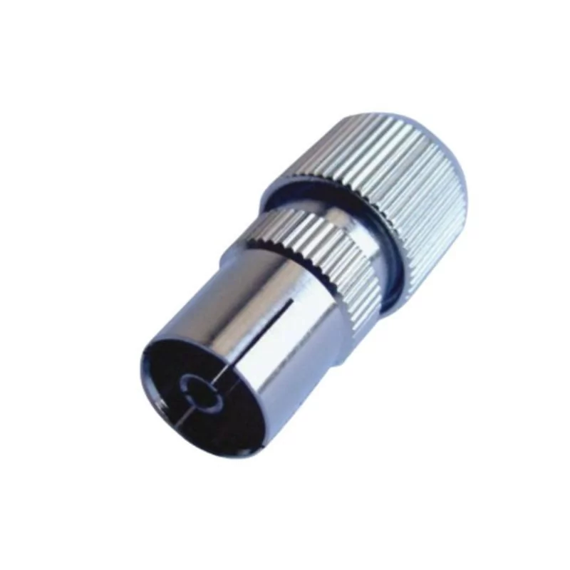 Female IEC Metal Plug - Daxis (Straight) - Pack of 25 Units Female IEC Metal Plug - Daxis (Straight) - Pack of 25 Units