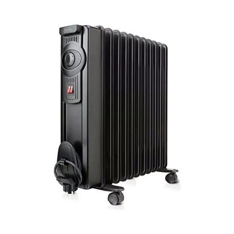 Black&Decker BXRA2000E Oil Radiator Heater - (12 Elements - 2000W)