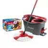 Conjunto de Esfregona + Balde Centrifugador Vileda - 6L - Dupla Camada - Cinza/Vermelho|EdM|4023103194113