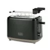 Black & Decker Toaster - 820W - 2 Slots - 3 Functions - BXTOA821E