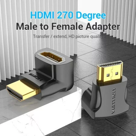 Vention HDMI Adapter - 4K - 270º - (Male to Female) - AINB0