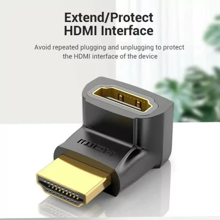 Vention HDMI Adapter - 4K - 270º - (Male to Female) - AINB0