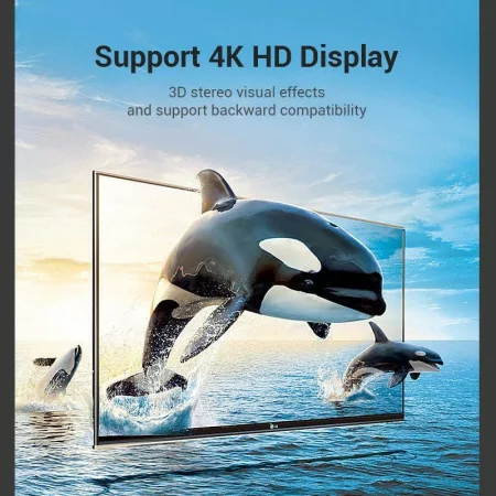 Vention HDMI Adapter - 4K - 270º - (Male to Female) - AINB0
