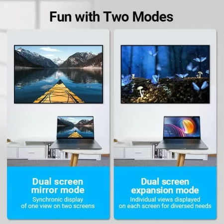 Vention HDMI Adapter - 4K - 90º - (Male to Female) - AIPB0