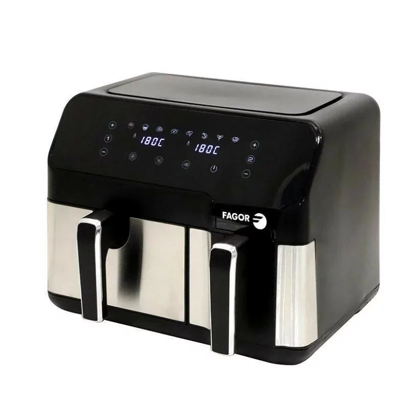 Air Fryer Duo Fagor - Naturfry Duo - 2900W - 5.5L + 3,4 L - FGE5507|Fagor|8436589740808 Air Fryer Duo Fagor - Naturfry Duo - 2900W - 5.5L + 3,4 L - FGE5507|Fagor|8436589740808