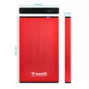 Caixa Externa TooQ - P/ Discos 2,5" - HDD/SSD - Vermelha - TQE-2527R|TooQ|8433281009653