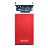 Caixa Externa TooQ - P/ Discos 2,5" - HDD/SSD - Vermelha - TQE-2527R|TooQ|8433281009653