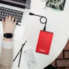 TooQ External Box - For 2.5" Discs - HDD/SSD - Red - TQE-2527R