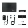 TooQ External Box - For Hard Drives - 3.5" - SATA I/II/III - USB 3.0 - Black - TQE-3527B