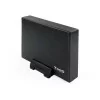 TooQ External Box - For Hard Drives - 3.5" - SATA I/II/III - USB 3.0 - Black - TQE-3527B