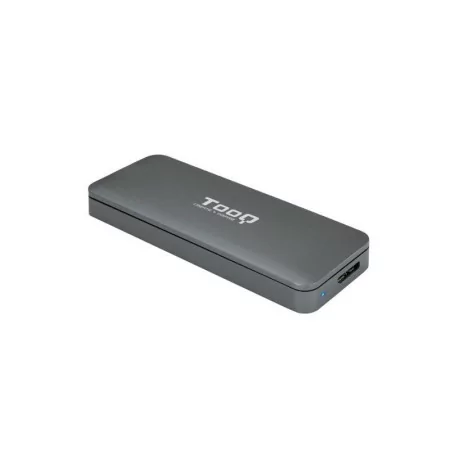 TooQ External Box - For SSD - M.2 - SATA - Gray - TQE-2281G