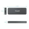 Caixa Exterma TooQ - P/ SSD - M.2 - SATA - Cinza - TQE-2281G|TooQ|8433281009929