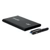 TooQ External Box - For Hard Drives - 2.5" - SATA I/II/III - USB 3.0 - Black - TQE-2529B