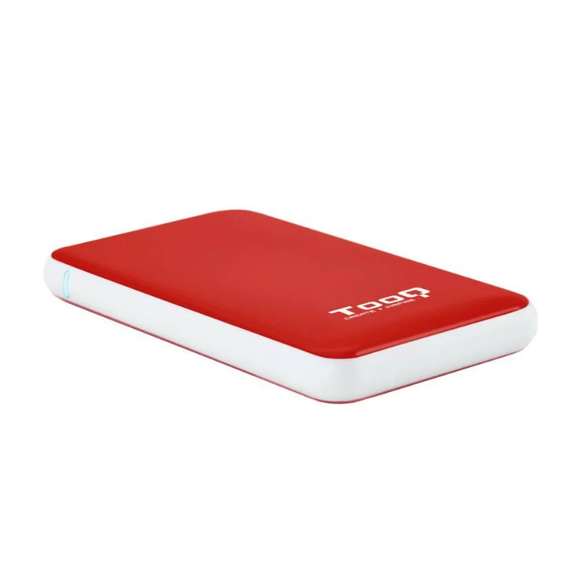 Caixa Externa TooQ - P/ Discos Rígidos - 2.5" - SATA I/II/III - USB 3.1 - Vermelho - TQE-2528R|TooQ|8433281008328 Caixa Externa TooQ - P/ Discos Rígidos - 2.5" - SATA I/II/III - USB 3.1 - Vermelho - TQE-2528R|TooQ|8433281008328