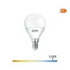 Lâmpada LED EDM - Esférica - E14 - 7W - 600LM - 6400K - Luz Fria - Ø4,5x8,2cm - 98948|EdM|8425998989489