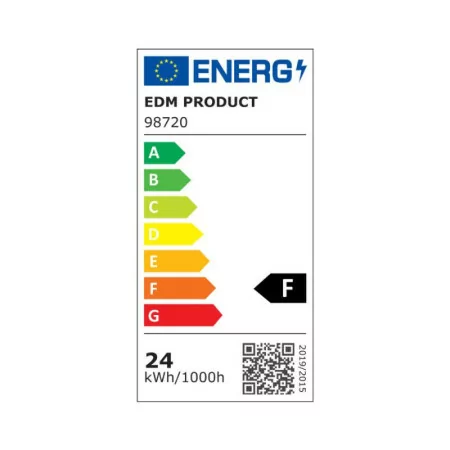 EDM LED Bulb - Standard - E27 - 24W - 2700LM - 3200K - Warm Light - 7x13.6cm - 98720