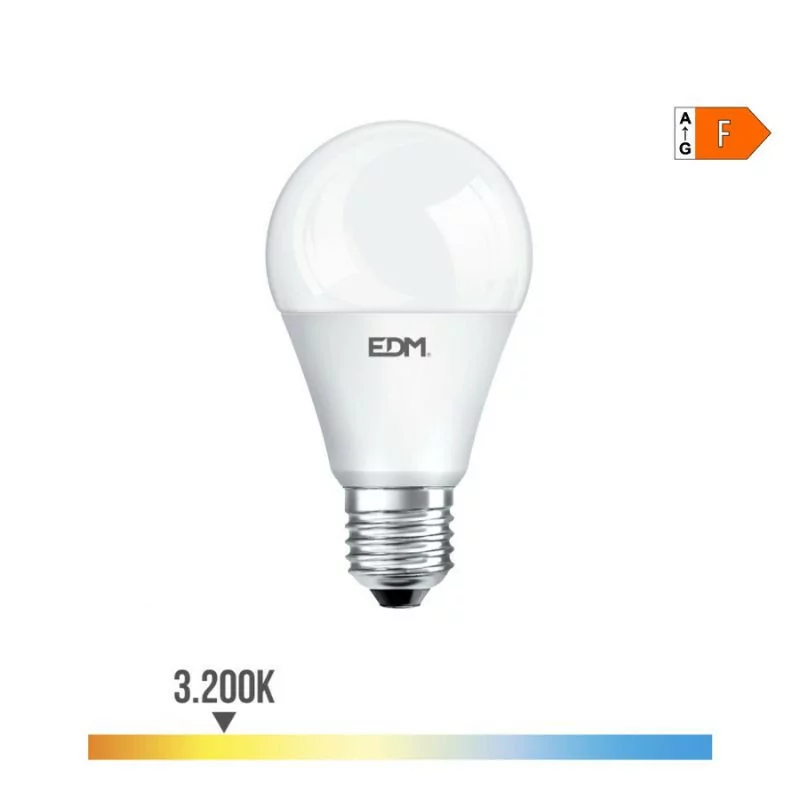 EDM LED Bulb - Standard - E27 - 20W - 2050LM - 3200K - Warm Light - 6x12.5cm - 98709